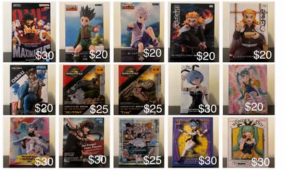 Anime Figure Collection Sale