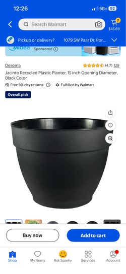 3 🪴 plants pots for $15.00