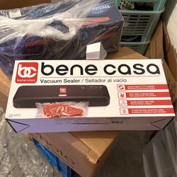 Bene Casa Vacuum Sealer New Keep Food Longer