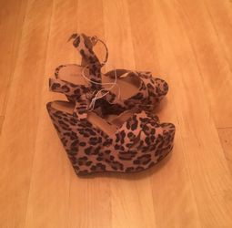 Wedge Heels Size 8 Never Worn