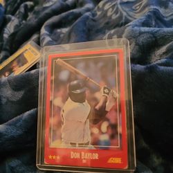Don Baylor card