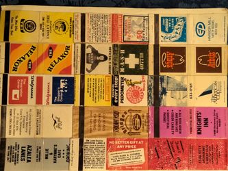Old Matchbook Collection 