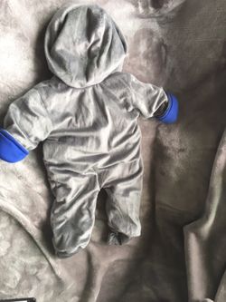Baby boy 3 months onesie jacket