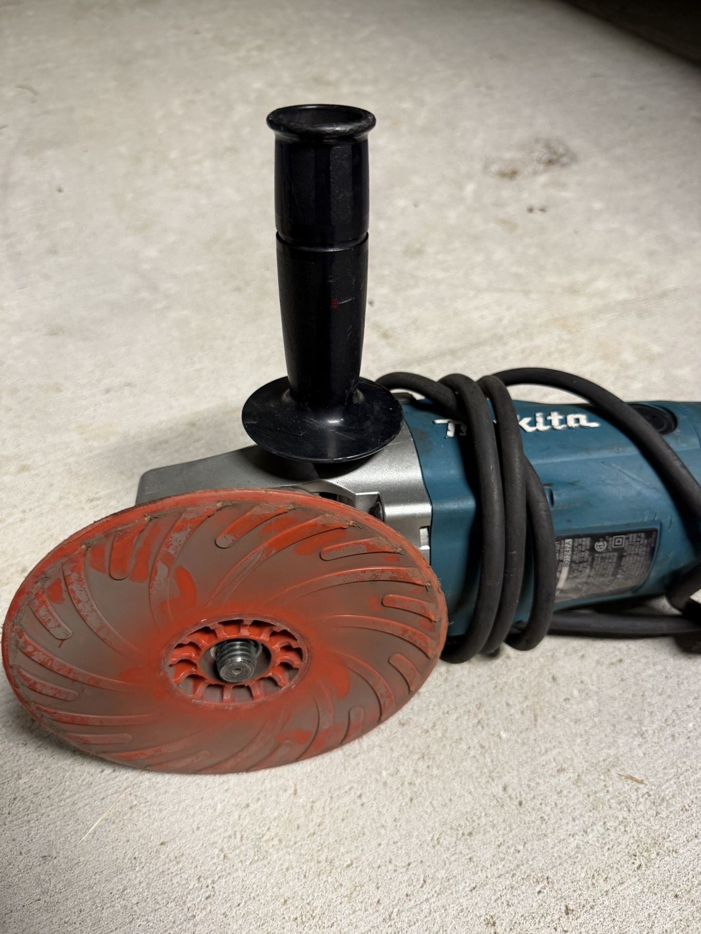2 Makita 7in Grinders