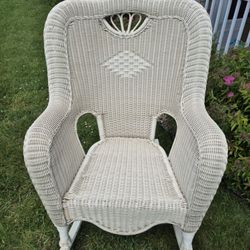 Wicker Rocking Chair 