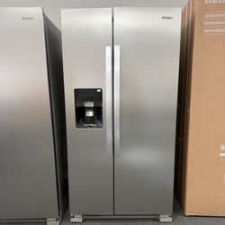 Whirlpool Refrigerator Stainless Steel 