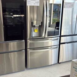 LG Instaview Counter Depth Door-in-Door Refrigerator W/ Full Convert Drawer, 2 Icemakers, & External H2O Dispenser At $2K Off MSRP!