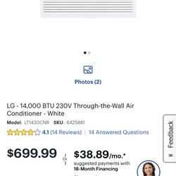 Wall Air Conditioner LG