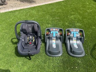 EUC UPPAbaby Mesa V2 infant car seat / 2nd base