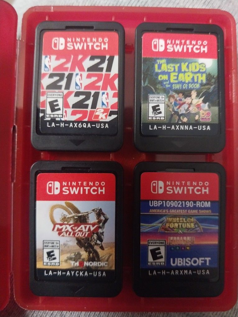 4 Nintendo Switch Games $20 Each