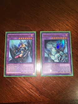 Dark Magician Girl The Dragon Knight/Amulet Dragon