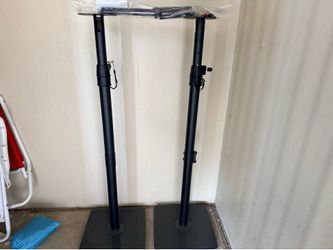 Surround sound speaker stands