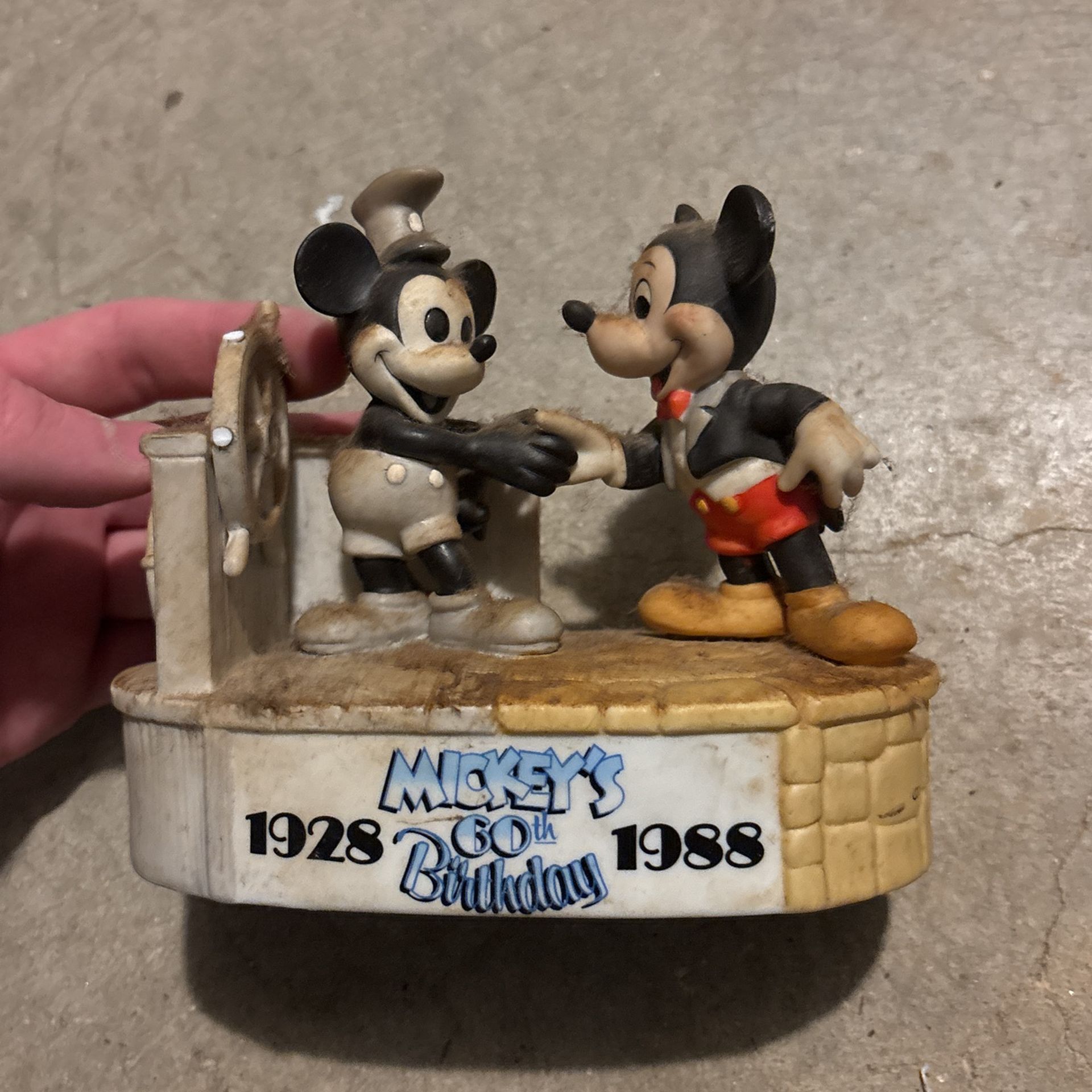 Disney's Mickey's "60th" Birthday Figurine