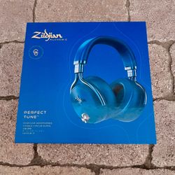 Open Box Zildjian ALCHEM-E Perfect Tune Headphones Blue