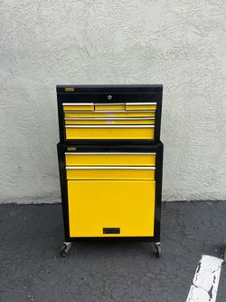Stanley 2-Piece, 8 drawer Rolling Tool Box