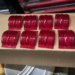 Marker Light Truck Boat Trailer Camper red Lens.