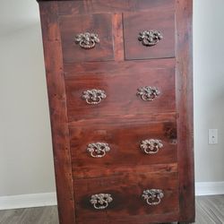 Solid Wood Dresser 