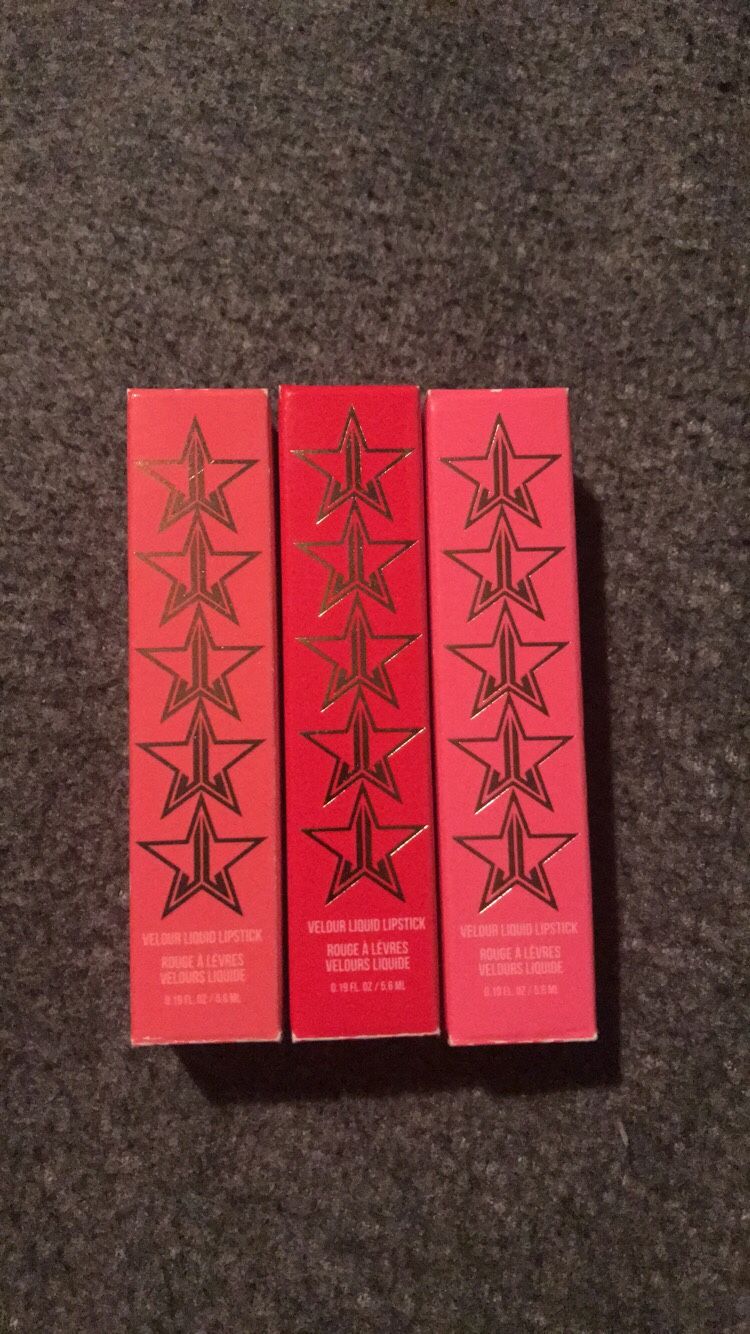 Jeffree Star Cosmetics Velour Liquid Lipsticks in Dominatrix, Sagittarius & Scorpio