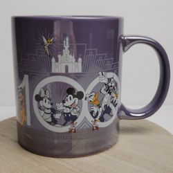 Disney Mickey & Friends 100th Anniversary Large 16 oz. Ceramic Coffee Mug 