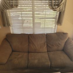 Couch and matching Recliner Chair 