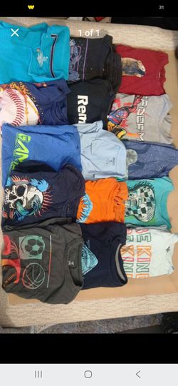 Boys Graphic T-Shirt Bundle – 15+ Pieces