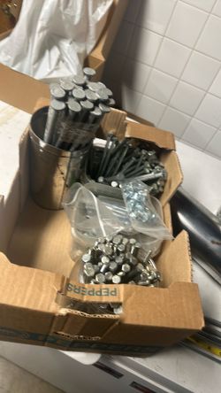 Carriage bolt etc all for $30
