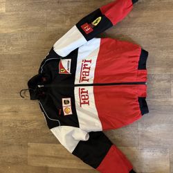Ferrari Racing Jacket – XL – Red/White/Black Formula Style