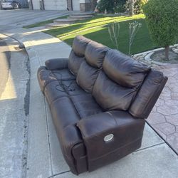 FREE LEATHER SOFA