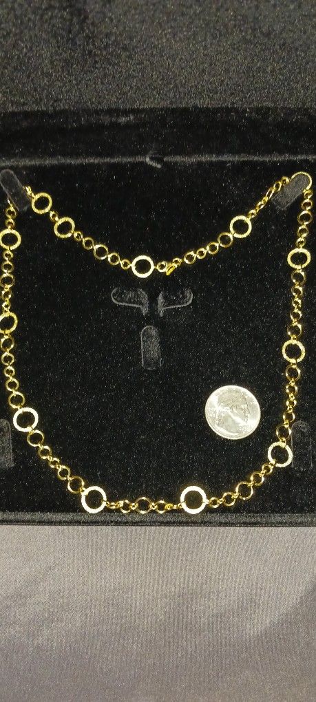 14 K YELLOW GOLD 24" NECKLACE 