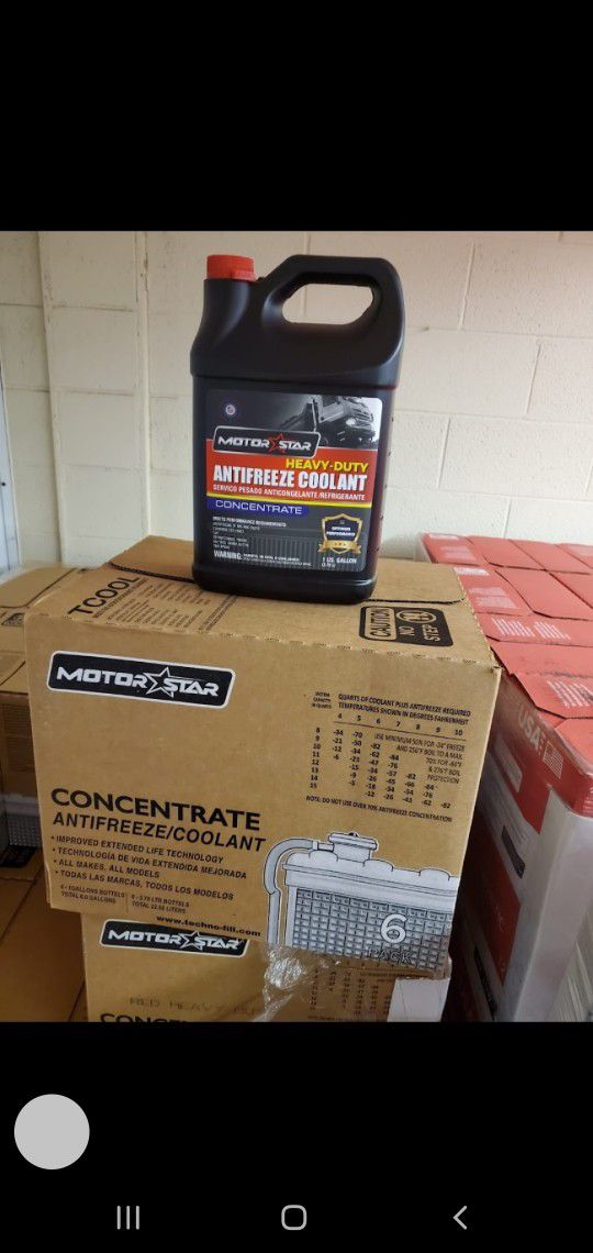 Special Price Antifreeze Coolant Case 6GAL Full Strength Constrat High Quality Available 