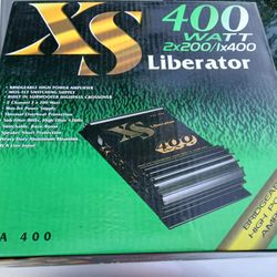 Brand New 400w 2ch Car Amp $50firm Price Pickup Only Serious Buyers Please Yes It Is Avaliable 