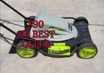 LawnMaster 18 inch Lawn mower corded electric $90 or best offer