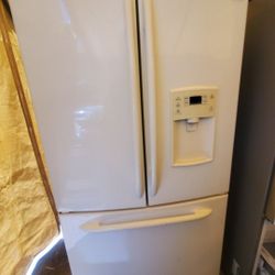 GE PROFILE FRENCH DOOR WORKING PERFECT ICE MAKER COOLER FREEZER WATER DISPENSER 