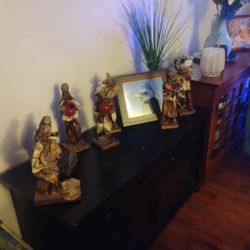 7 Rare Handmade Cartonerin  Mexican Folk Art 