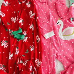 Carter’s Fleece Footed Pajamas 4T