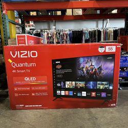 Vizio 55” QLED Smart TV Brand New In Box $219.99
