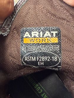 Ariat Western Work Boots 10.5