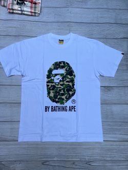 White bape tee