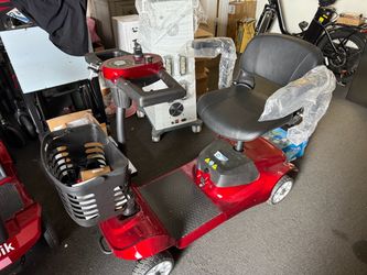 Mobility Scooters for Adults,4 Wheel Folding Adult Mobility Scooter with Removable Battery, Compact Heavy Duty Mobile for Travel