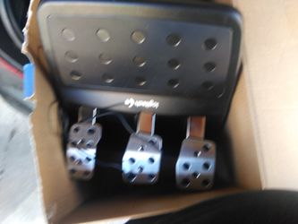Logitech steering wheel and pedals and shifter