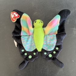 TY Beanie Baby Butterfly Named Float 