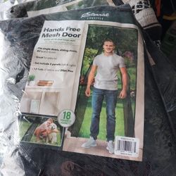 Hands Free Mesh Door