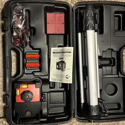 NEW SKIL 8601-RL Rotary Laser Level w/ Tripod & Case
