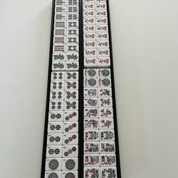 MAH JONG New Set Of 160 White Tiles  Mahjongg Chinese  NEW SEALED TILES ONLY