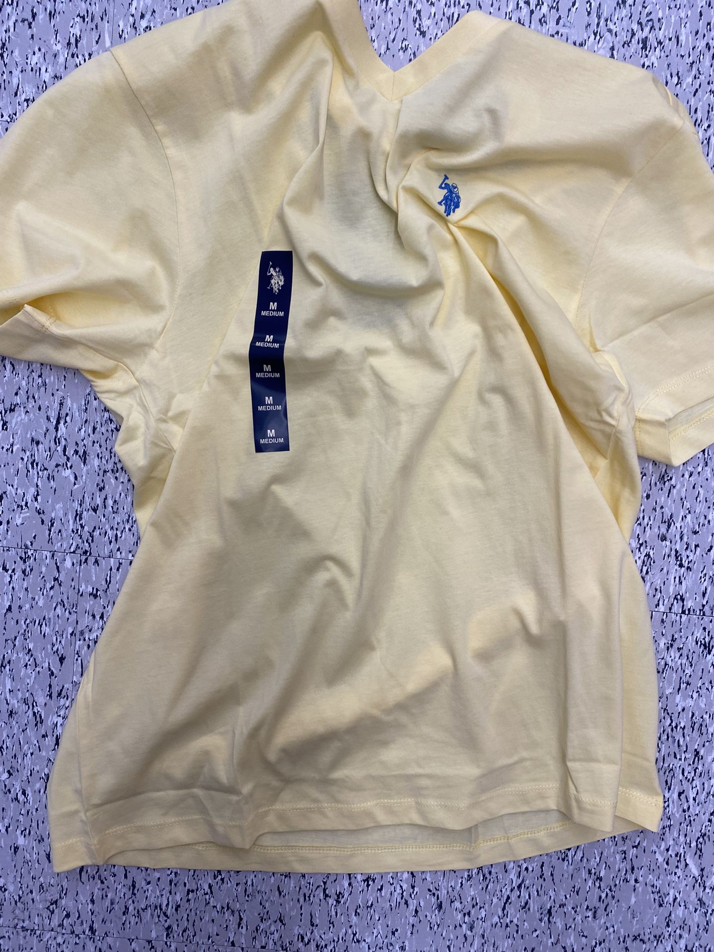 Yellow polo shirt M