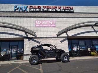 Can Am Maverick X3 & R Wheels Tires Accessories Lights Audio Installations.