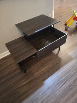 Lift-Top Coffee Table with Storage
