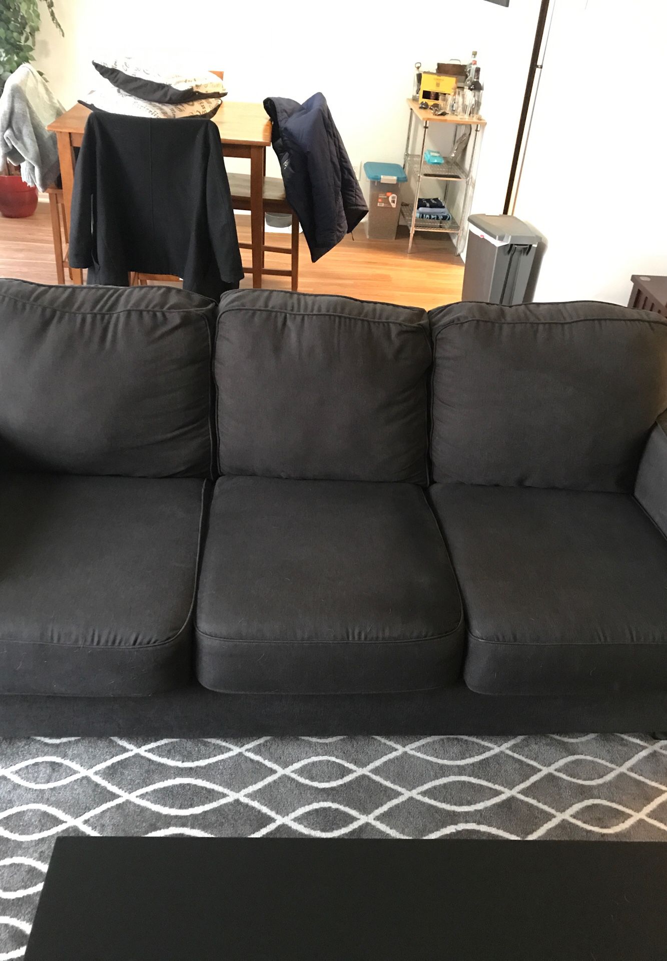 Charcoal Couch