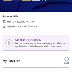 Rams Bills Tickets And Parking