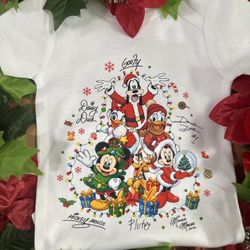 Disney Christmas Custom T Shirts 